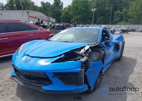 2023 Chevrolet Corvette Stingray Rwd 3Lt из США, поврежденный, VIN 1G1YC2D41P5108183